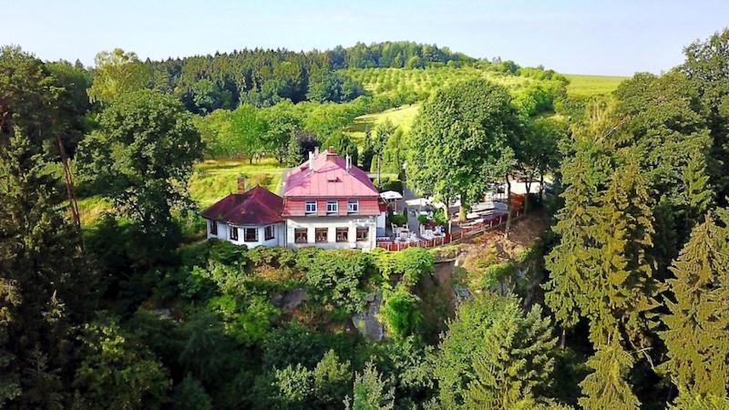Na Krasne Vyhlidce Hotel Olsina Bagian luar foto